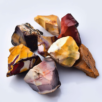 Pierres brutes de Mookaite Jasper naturel en gros, spécimens de minéraux bruts pour le polissage, la cabochonnage et la sculpture