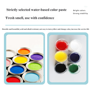 Pasta de color para resina epoxi, 6 colores, 10 ml, la más barata, pigmento de color altamente concentrado, tinte de resina no tóxico para manualidades con resina. - Product Image 6