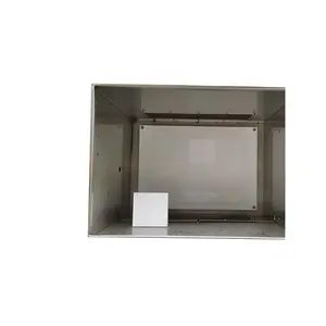 Caja de interruptores eléctricos de acero inoxidable, fabricante con ventilación