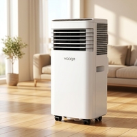 Climatiseur portable électrique 1HP, refroidissement uniquement, télécommande, Plug-and-Play, fréquence fixe, unité compacte tout-en-un pour la maison
