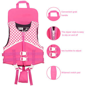 बच्चों के हिप ब्लेट कॉलर लाइफ जैकेट कार्टून प्रिंट लोगो बेबी गर्दन तैराकी बुओयांसी बयोनी बच्चों को कॉलर के साथ जीवन बनियान - Product Image 2