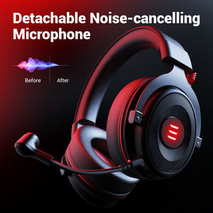 Casque d'écoute de jeu filaire ou sans fil E900 PRO Qualité sonore HI-FI pour PS4 /xbox avec commande vocale Son filaire et surround - Product Image 4