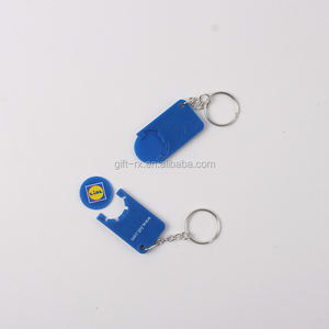 LLavero de plástico con token, soporte para llaves, monedas, carrito de plástico, hecho en China - Product Image 2
