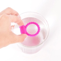 Beliebte vibrierende Cockring starke Penis aufrichten männliche Masturbation Penis Ring Klitoris Stimulator Erotik Sexspielzeug für Männer