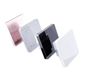 Công tắc đèn thông minh không dây cảm ứng kính EU 1/2/3/4 Gang Tuya ZigBee HomeKit WiFi với điều khiển bằng giọng nói qua ứng dụng - Product Image 1