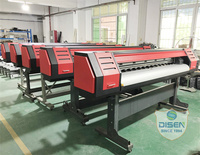 1.6m 1.8m Imprimante Eco Solvant Grand Format Et Traceur Cutter Vinyle Autocollant Tout En Un Machine D'impression avec Epson xp600/i3200