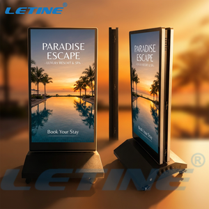 Monitor LCD Portátil para Publicidad Móvil <span class=keywords><strong>de</strong></span> 43 Pulgadas con Doble Pantalla, Resistente al Agua IP65, Funciona con Batería, Alto Brillo - Product Image 1
