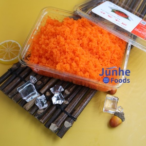 <span class=keywords><strong>Masago</strong></span>, œufs de poisson salés, caviar, œufs de capelin marinés congelés pour garniture de <span class=keywords><strong>sushi</strong></span>, emballage en boîte - Product Image 2