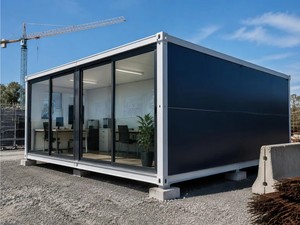 Container Prefabbricato da 40 Piedi per Deposito Attrezzi, Garage, Ufficio Portatile Modulare, Direttamente dalla Fabbrica - Product Image 4