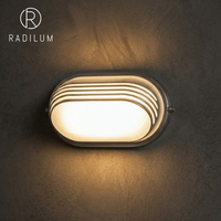 Applique murale LED E26 en aluminium moulé et verre, style industriel vintage, étanche, pour extérieur, couloir, jardin, café, bar, lumière 3000K, garantie 2 ans