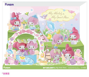 Lot de 8 boîtes en gros – Série d'aventures Sanrio My Melody & <span class=keywords><strong>Piano</strong></span> Little Bird – Boîtes mystères à collectionner pour jouets et cadeaux - Product Image 6