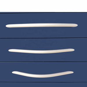 Mobili per Studi Dentistici Moderni, Armadietti Medici con Corpo in Acciaio Inox e Piano in Marmo - Product Image 4