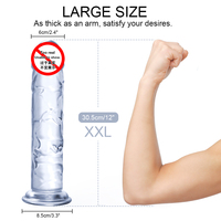 Dildos réalistes et doux pour femmes, jouets sexuels, pénis incurvé, point G, puissante aspiration, orgasme, masturbateurs vaginaux, dildos pour adultes