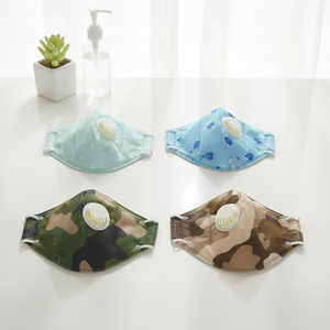 Masker KN95 Sekali Pakai Berkatup 5 Lapis Lipat Datar Anti Debu Anti Tetesan Bernapas Masker Pelindung Harga Grosir Pabrik - Product Image 1