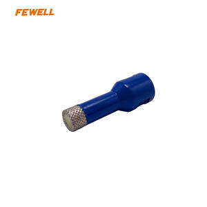 แกนเจาะ M14 arix รูปดอกไม้แบบสุญญากาศ14มม. ดีไซน์ใหม่แกนเจาะคอนกรีตหินแกรนิตหินอ่อนเซรามิก - Product Image 3