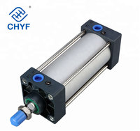 Cylindre pneumatique SC40 40mm SC40x50 à double effet avec tige de traction