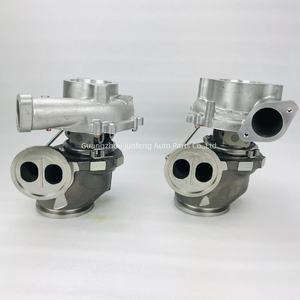 Turbocompresseur double d'origine RHF55B VU22 VU21 330498 330499 F57CADS0011B F57CADS0012B pour moteur <span class=keywords><strong>488</strong></span> pista <span class=keywords><strong>GTB</strong></span> GTS V8 3.9T 3.9L - Product Image 6