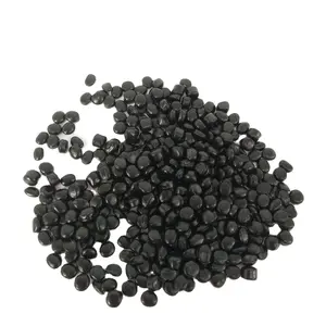 Master Batch Manufactory Plastic Pellets Pp Pe Virgin /recycled Black Masterbatch 10%-60% Carbon Black Plastics Raw Materials