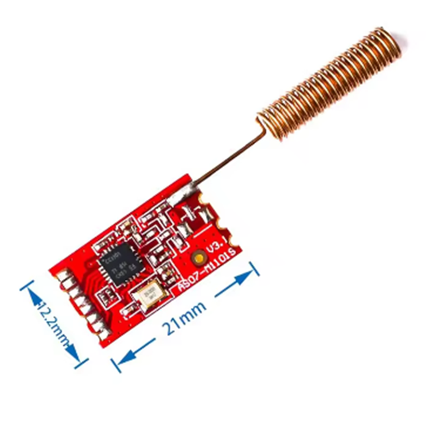 Wireless Module 433M/CC1101 Industrial Grade RF Serial Communication Transparent Transmission