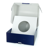 Boîte d'expédition en carton ondulé de haute qualité, design personnalisé, avec insert supplémentaire pour casquettes et chapeaux