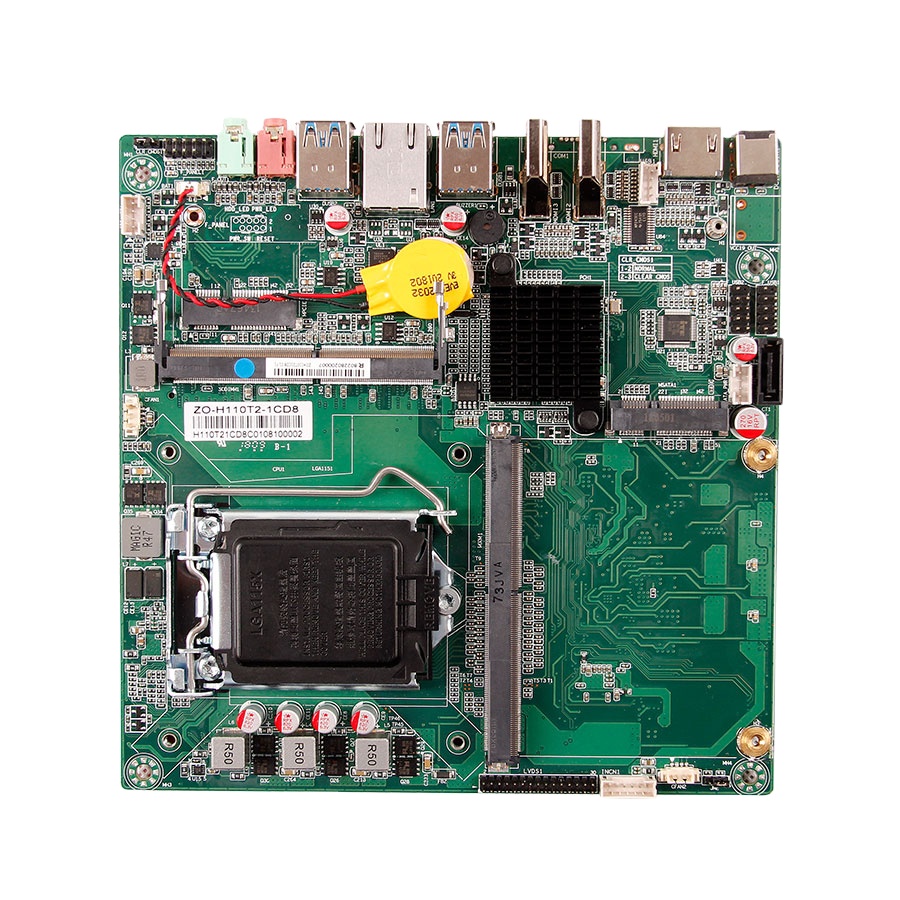 Skylake， Kaby Lake 対応 Micro-ATX ★ MSI H110M PRO-VH(MS-7996) 動作品