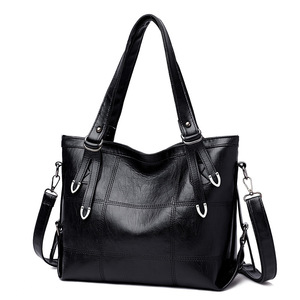 Bolsos de Mensajero de Moda para Mujer en Cuero PU, Bolsos de Hombro Grandes, Bolsos de Mano Casuales de Marca - Product Image 6