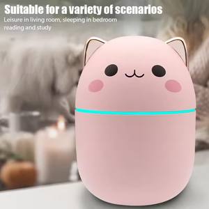 Mini Cute Air Humidifier Essential <b>Oil</b> Humidificadores Home Bedroom Aroma <b>Diffuser</b> Purifier Perfume Cool Mist Maker Umidificador - Product Image 5