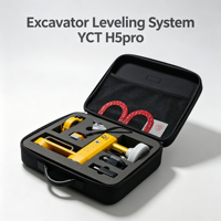 Niveauuse pour excavatrice YCT H5 Pro, préparation du terrain, creusement de fossés, opération en pente, excavation linéaire, machine de construction, capteur de niveau