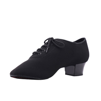 Personnalisation de chaussures de danse de salon pour hommes enseignement de la danse chaussures de danse latine pour homme compétition latine formation noir en gros BD