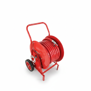 Tuyau d'incendie flexible en caoutchouc et acier inoxydable avec dérouleur manuel pour <span class=keywords><strong>camion</strong></span>, pour incendies de classe A/B, protection incendie - Product Image 6