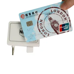 בסיטונאות כרטיס קורא 4-זול מחיר ISO 14443 חלק 4 מיני NFC כרטיס קורא עם 3.5MM אודיו ג 'ק ACR35-B1