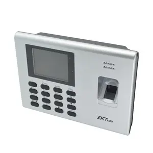 ZK K4 Linux sistema TCP/IP USB SSR biométrico impressão digital tempo comparecimento porta acesso controle sistema com construído em bateria