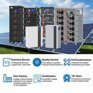 ระบบพลังงานแสงอาทิตย์แบบไฮบริดออฟกริดขนาด 20kw-50kw รุ่นใหม่สำหรับใช้ในบ้าน พร้อมตัวควบคุม MPPT ประเภท A26 ระบบพลังงานแสงอาทิตย์แบบไฮบริด - Product Image 2