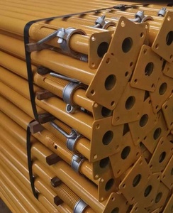 Accesorios de acero telescópicos de alta resistencia personalizados con placa de flores cuadrada, diseño <span class=keywords><strong>moderno</strong></span> para la construcción de edificios - Product Image 6