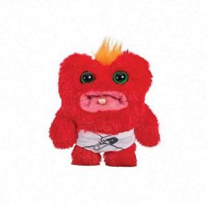 Porte-clés en coton de 4 pouces, motif dessin animé, avec grandes dents, poupée monstre bébé mignonne, jouet en peluche monstre moche et amusant, anti-stress - Product Image 5