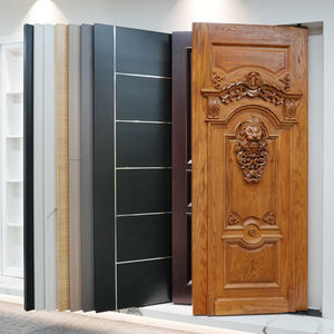 Portes de chambre en bois de couleur blanche moderne, designs intérieurs naturels, portes en bois <span class=keywords><strong>massif</strong></span>, portes intérieures en bois de chêne naturel - Product Image 4