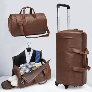 Borsa Portabiti Duffle in PU di Nuova Moda, Valigia <span class=keywords><strong>con</strong></span> Ruote, Bagaglio da Lavoro Impermeabile dal Design Lussuoso all'Ingrosso - Product Image 1