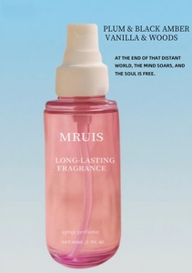 Conjuntos de perfumes de lujo de larga duración sin alcohol de 80ml para mujer, venta al por mayor de marca privada, fragancias de limón y leche de jazmín, aroma amaderado - Product Image 2