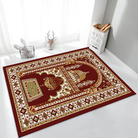 Tapis de prière de qualité supérieure, très demandés, durables, antidérapants, vente en gros d'usine, tapis de prière portables pour mosquée, tapis de prière musulmans