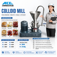 Moulin colloïdal d'émulsion de bitume de laboratoire Jml-80 pour le traitement de l'eau de lait de soja de maïs de noix de sésame dans des moulins à farine