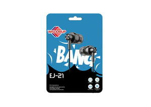WISDOMUP EJ-21 Auricolari In-Ear Cablati con Microfono, Connettore da 3,5mm, Driver Dinamico - Product Image 1