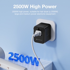 Wontravel 4 Ports Thailand Indian Socket Universal Multiport Travel Adapter International for Travel - Product Image 3