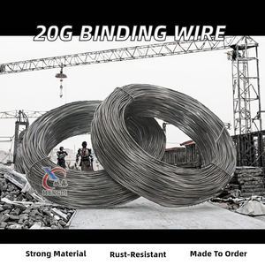 سلك ربط أسود مُلدّن بسمك 20 قياس، 900 جرام/لفة، بتقنية الجلفنة الكهربائية للقطع والثني واللحام - Product Image 2