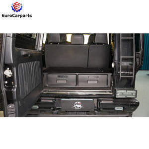 뜨거운 판매 G 클래스 W465 W463A W463 트렁크 보관함 접이식 테이블 시트 키트가있는 인테리어 자동차 후면 트렁크 컨테이너 상자 주최자 - Product Image 5