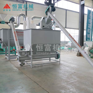Hengfu Professional Turnkey 2-3 T/H Línea de producción de polvo de alimentación de pollo Nueva condición con sistema de molienda y mezcla - Product Image 2