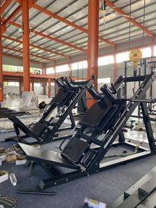 Máquina Combinada de <span class=keywords><strong>Prensa</strong></span> de Piernas y Sentadillas con Carga de Discos SK Heavy Duty, Equipo de Fuerza de Acero Q235 de Alta Calidad para Gimnasio - Product Image 2