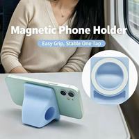 Support magnétique multifonction en silicone pour iPhone – Support coloré avec cadre magnétique