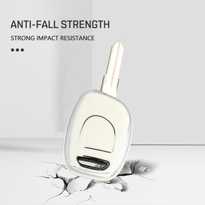 <span class=keywords><strong>Coque</strong></span> de protection pour <span class=keywords><strong>clé</strong></span> de voiture Renault <span class=keywords><strong>Twingo</strong></span> Clio Kangoo Master NE73 VAC102 TPU Accessoires auto - Product Image 5