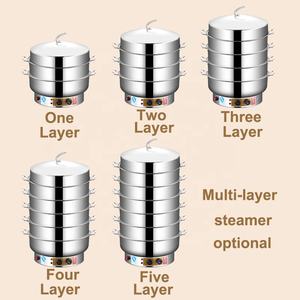 Vaporiera commerciale per gnocchi pentola per cottura a più strati pentola per pentole elettrica da cucina a vapore - Product Image 5