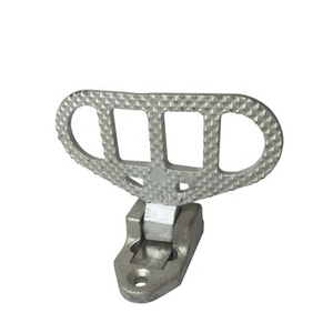 درج قابل للطي كبير وثقيل من الفولاذ المصبوب المجلفن غير قابل للانزلاق لحاويات الشحن والشاحنات والمقطورات - Product Image 1